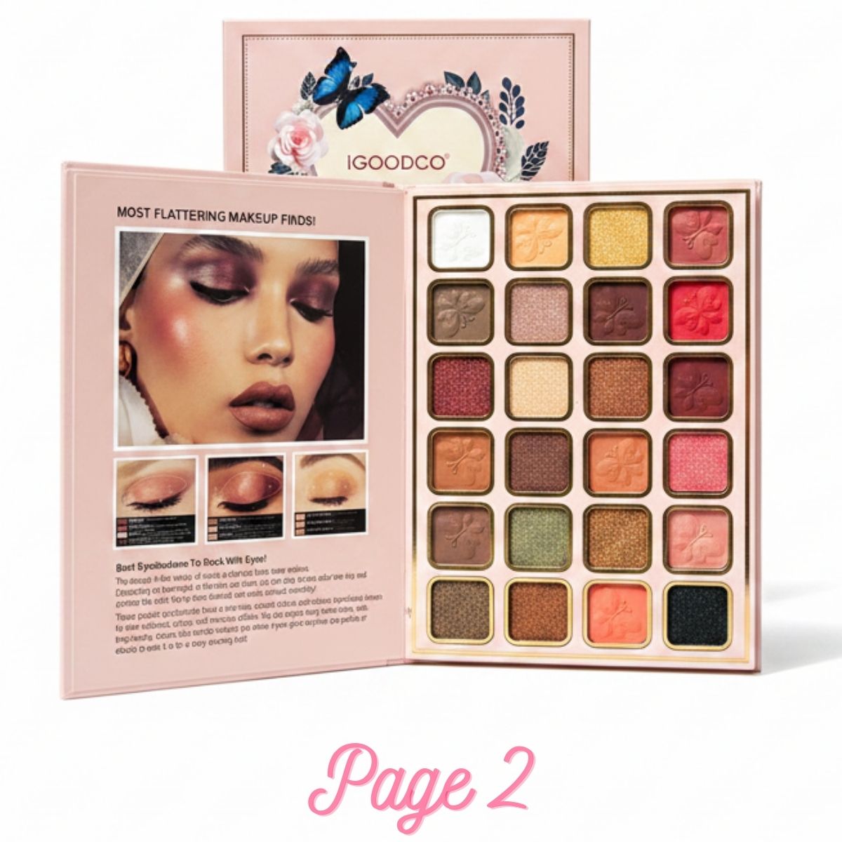 IGOODCO Heartthrob Collection - Page 2 Eyeshadow Palette Open