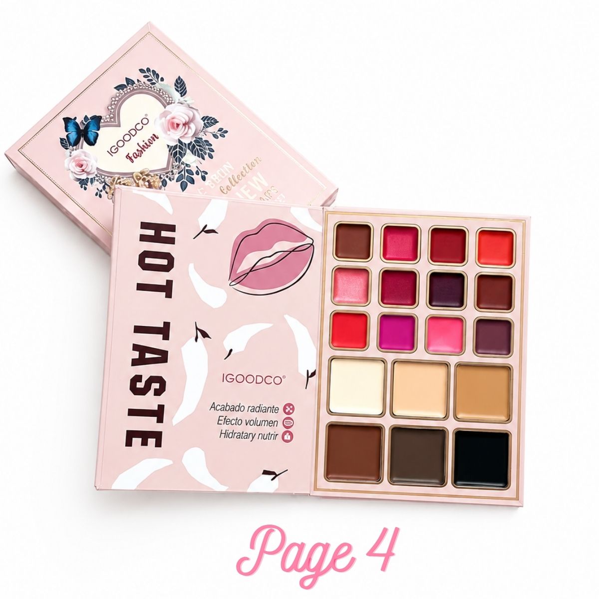 IGOODCO Hot Taste Lip Palette - Page 4