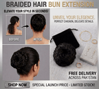 Braided Hair Bun Extension