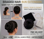 Braided Hair Bun Extension