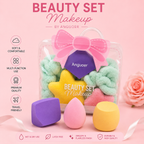 Beauty Headband & 3 Makeup Blender Set