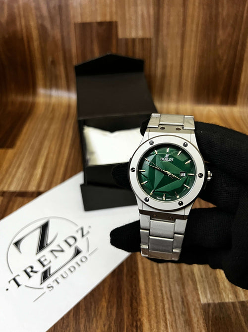 Hublot Titanium Green Dial Watch