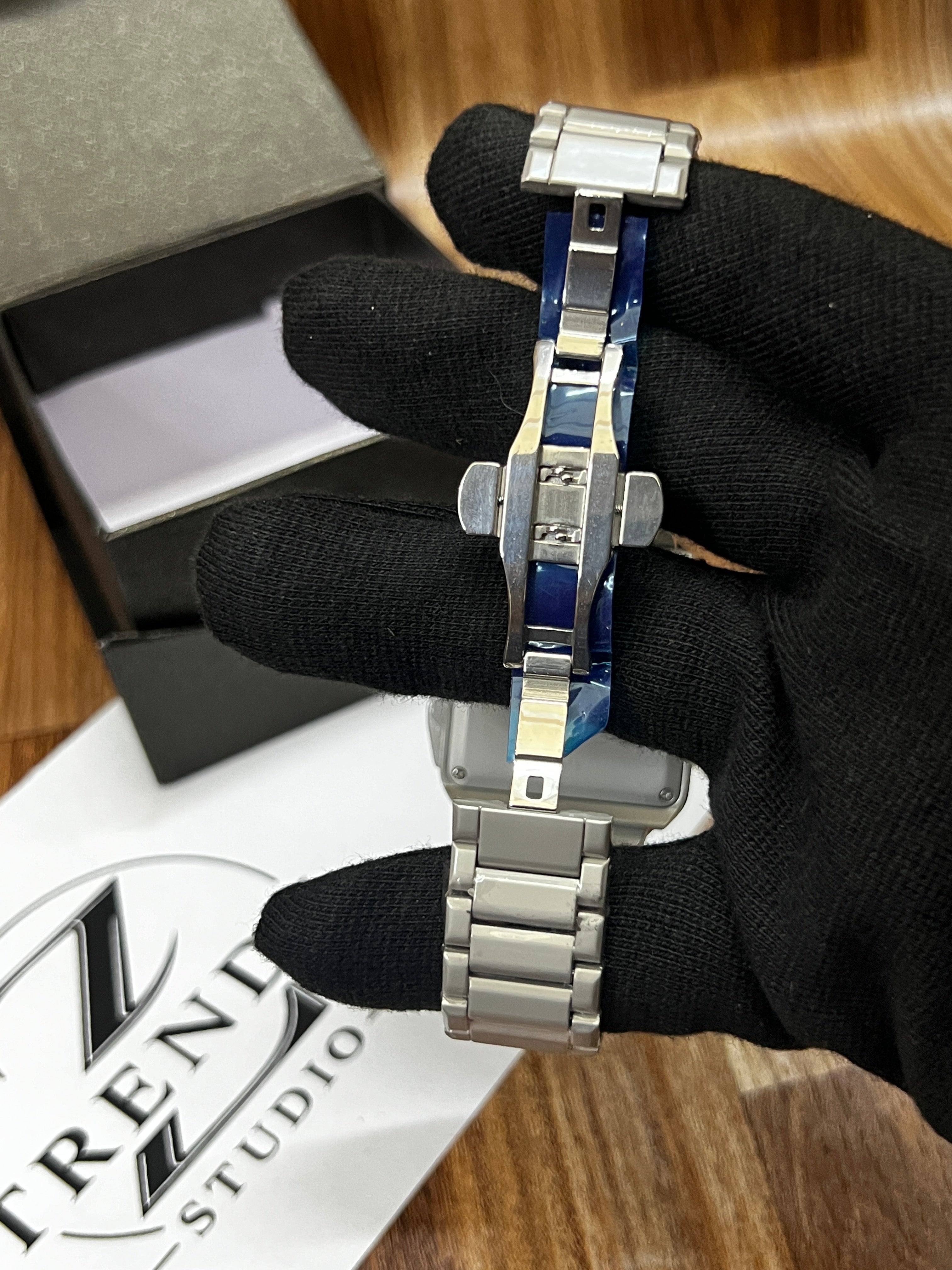 Hublot Square Bang Skeleton Dial Display Silver