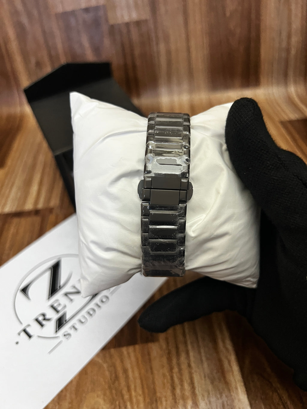 Luxury watch Hublot Square Bang Skeleton Dial Display Black