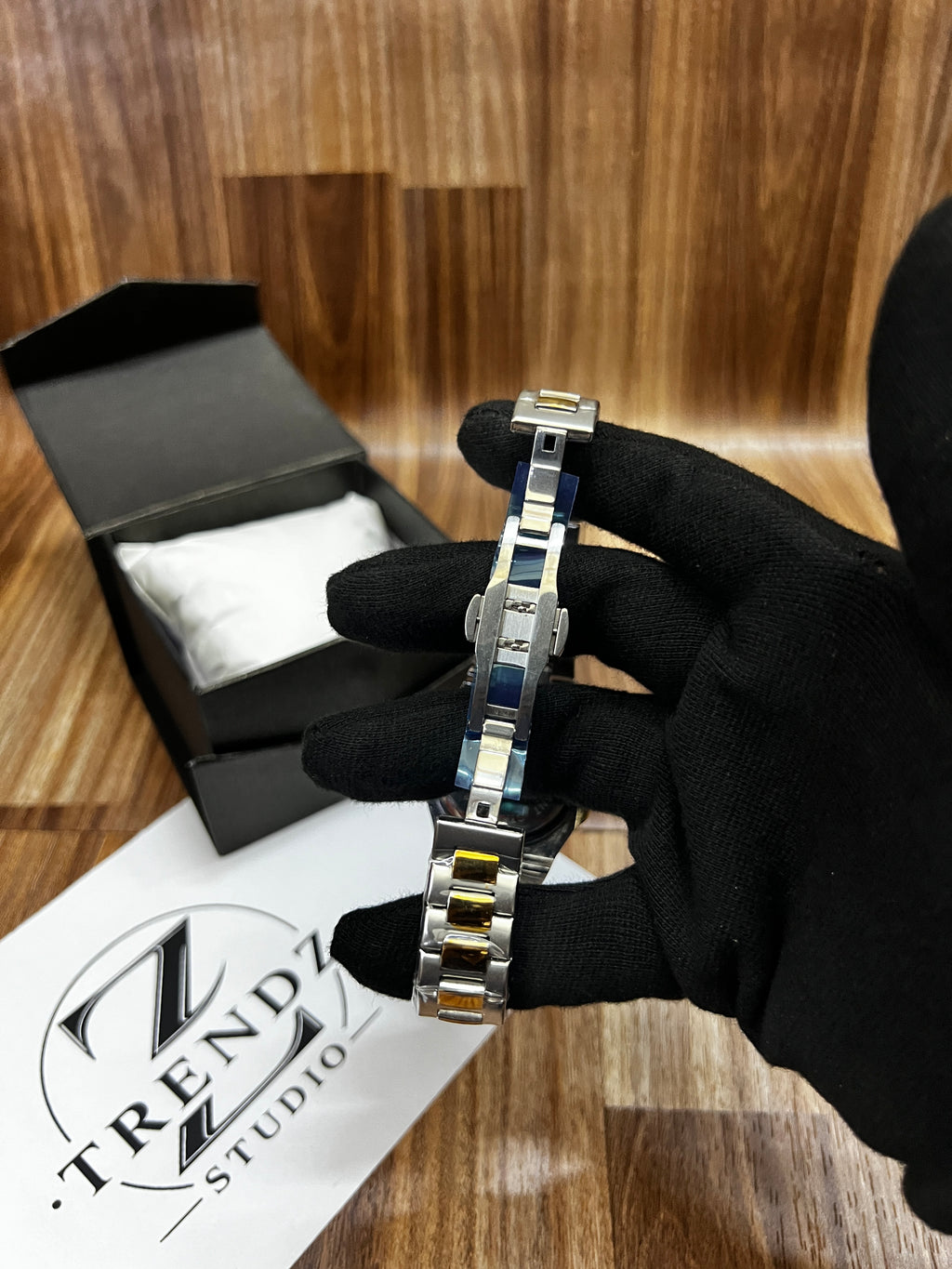 TrueTime Grey and Gold Watch Men