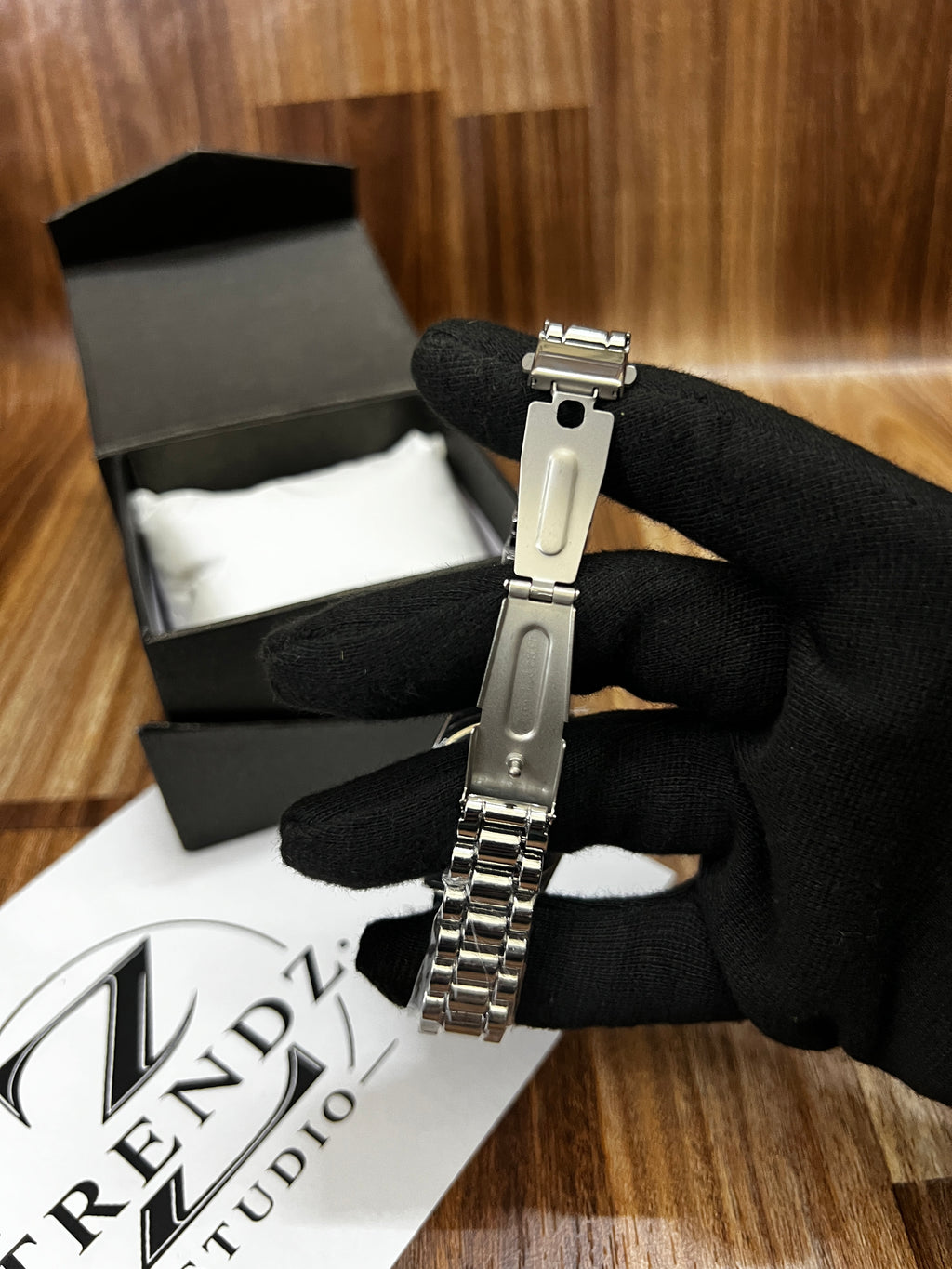 Luxury Datejust Style Black Dial Roman Watch Women