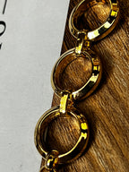 Dior Gold Chain Bracelet Watch