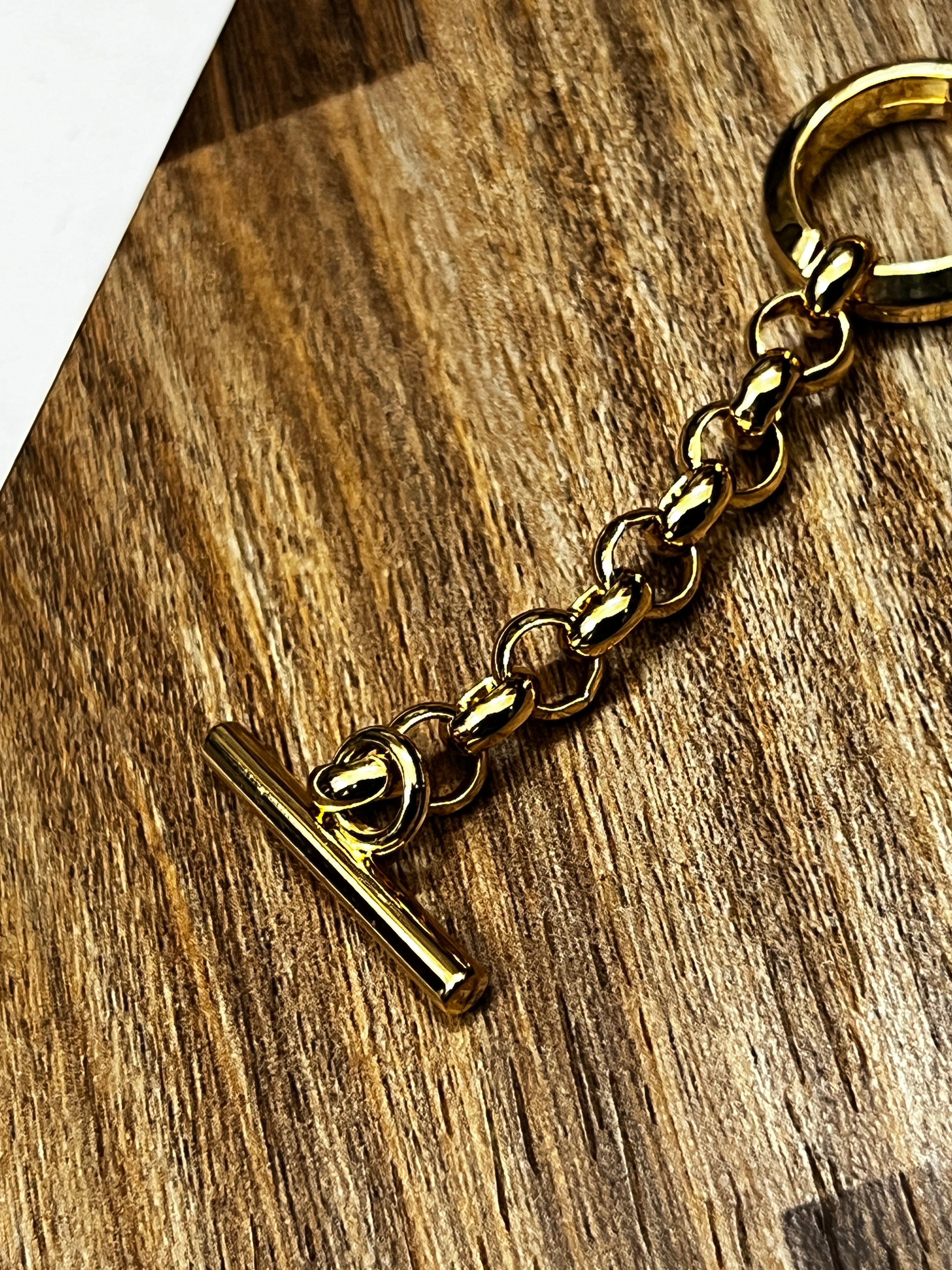 Dior Style Gold Chain Bracelet Watch Women