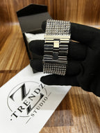 GUESS Silver Rectangular Bracelet