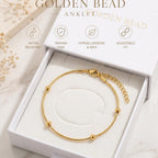 Gold beads Snake Chain Anklet
