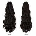 Catcher Claw Clip Ponytail Hair Extension – Dark Brown