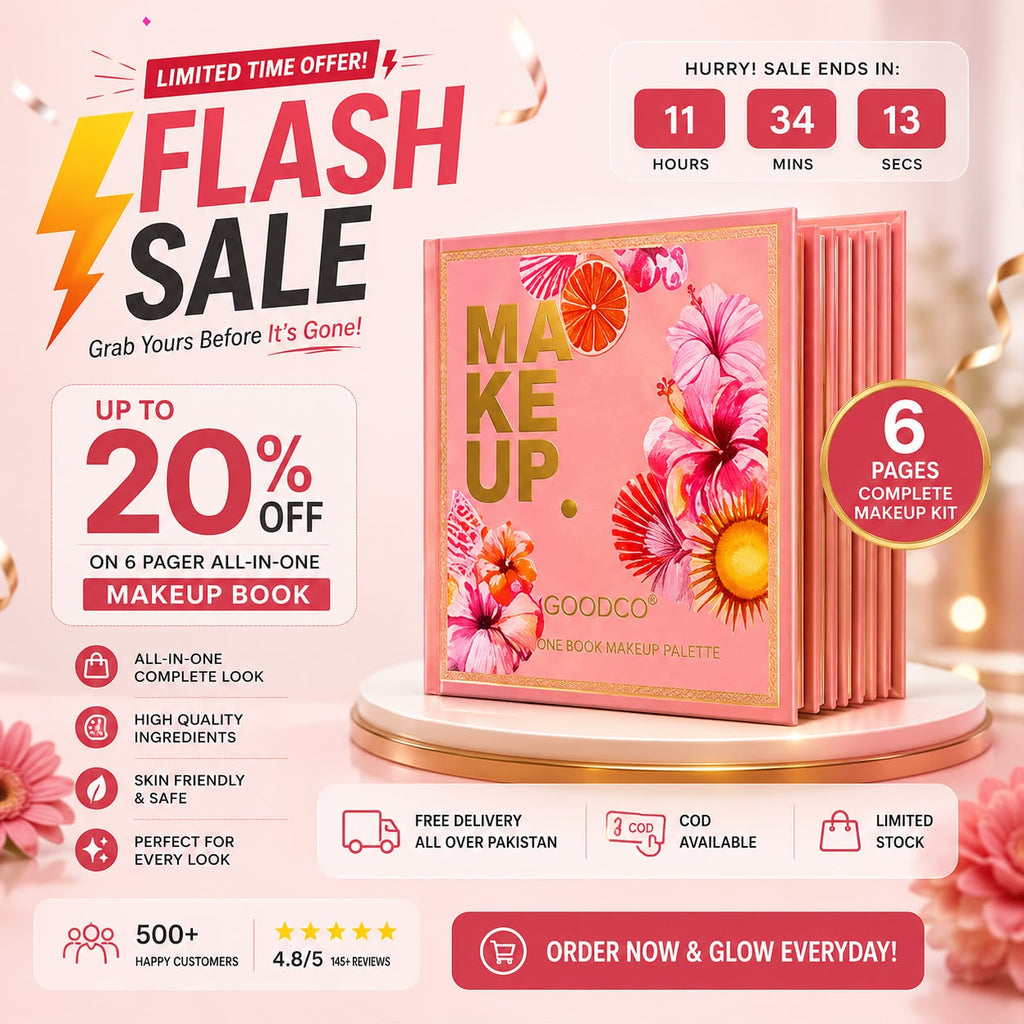 6 Pager All-in-One Makeup Book