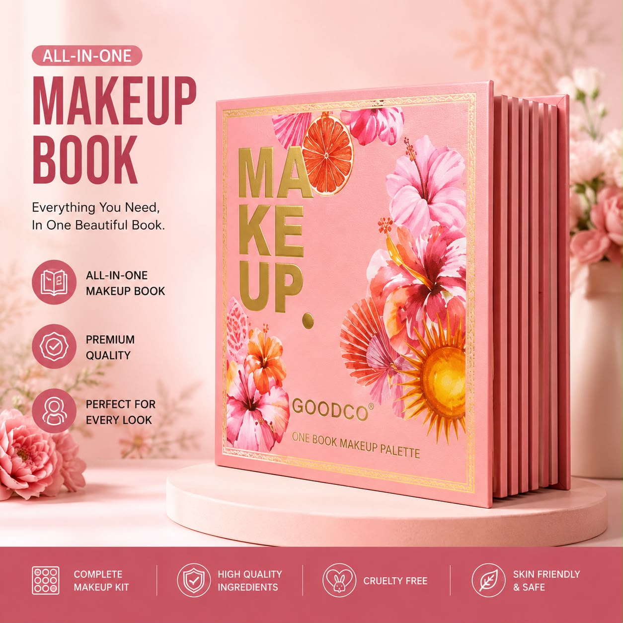 6 Pager All-in-One Makeup Book