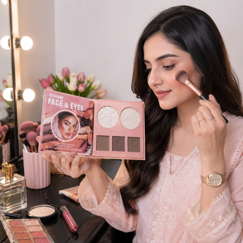 6 Pager All-in-One Makeup Book