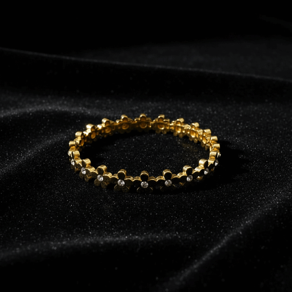 Full Flower Karha Bangle
